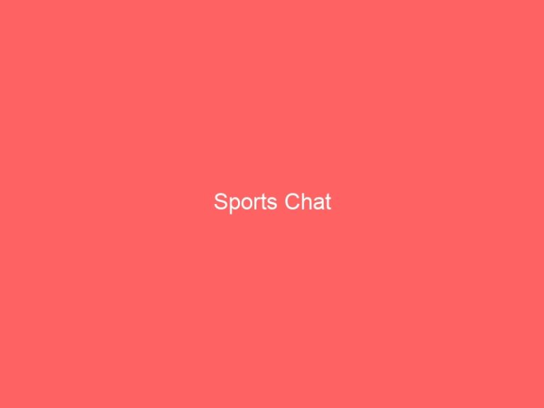 Sports Chat