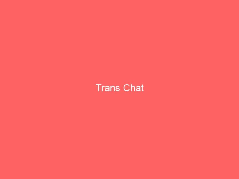 Trans Chat