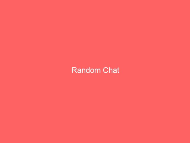 Random Chat